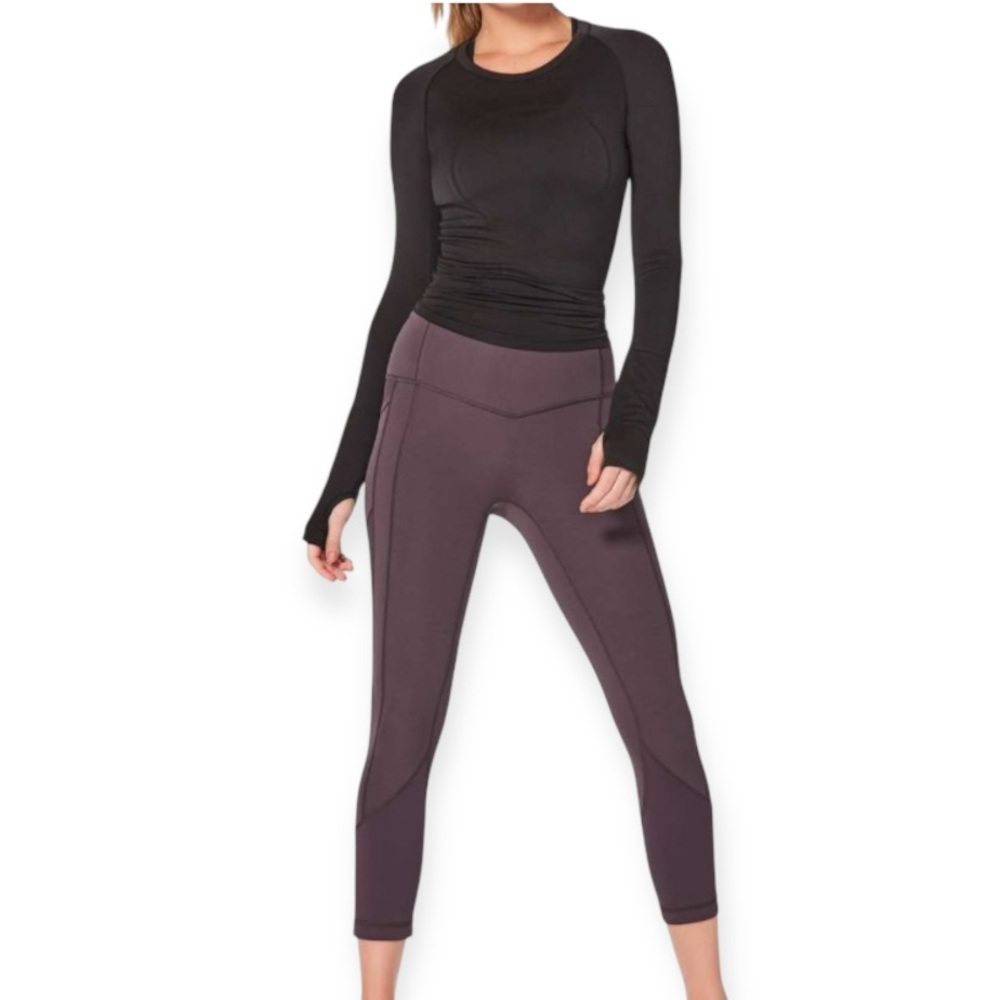 2X HP. LULULEMON All The Right Places Crop II 23" Women's Mid Rise Capris Sz 10